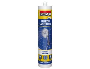 SOUDAL SILIKON SANITARNY BIAŁY 280 ML 137515
